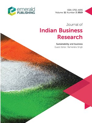 cover image of Journal of Indian Business Research, Volume 11, Number 2